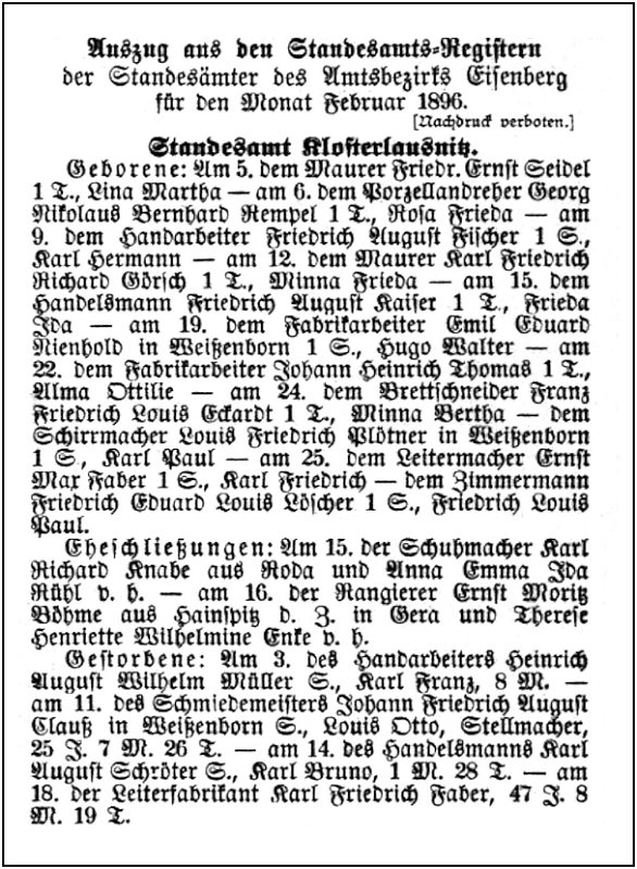 1896-03-19 Kl Standesamtsregister